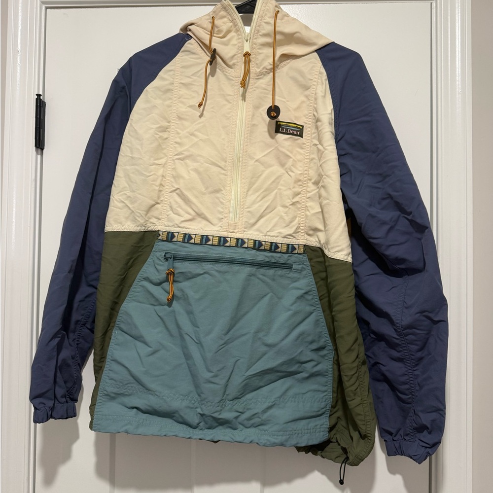 L.L. Bean Multicolor Outdoor 3/4 Jacket